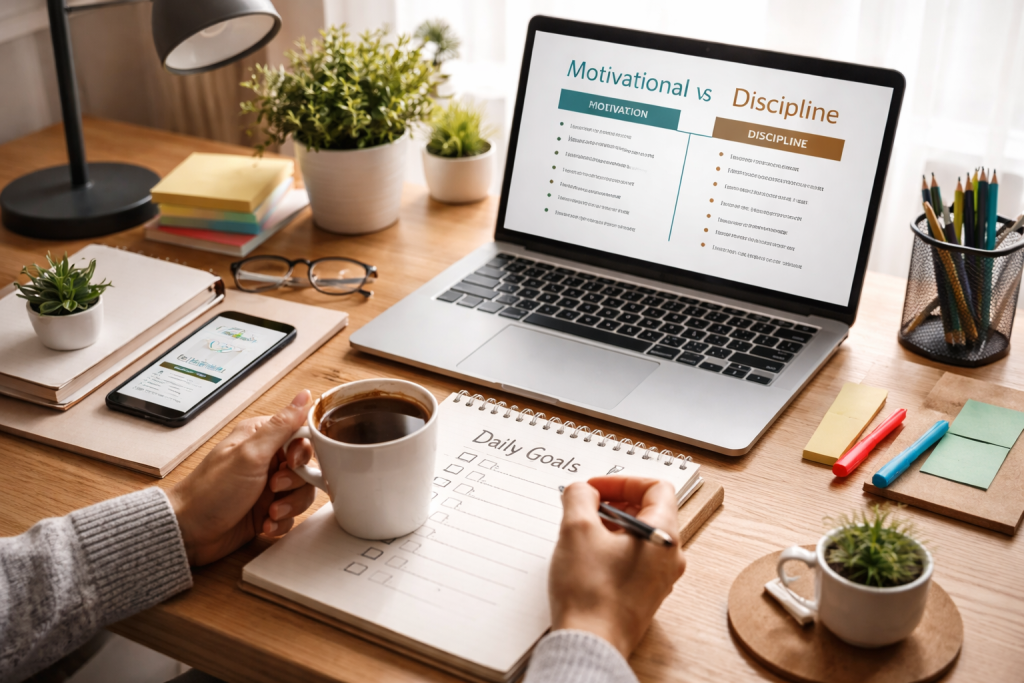 Motivation vs. Discipline: The Key to Achieving Your Goals
