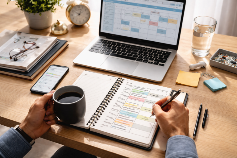 Realistic Daily Routine for Career-Driven Individuals