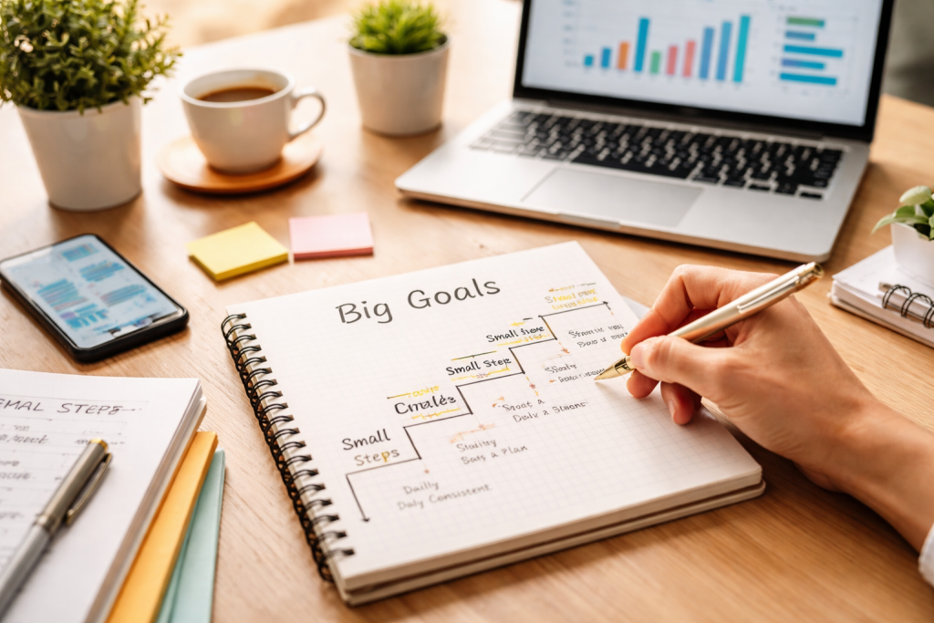 Realistic Motivation Strategies for Big Goals